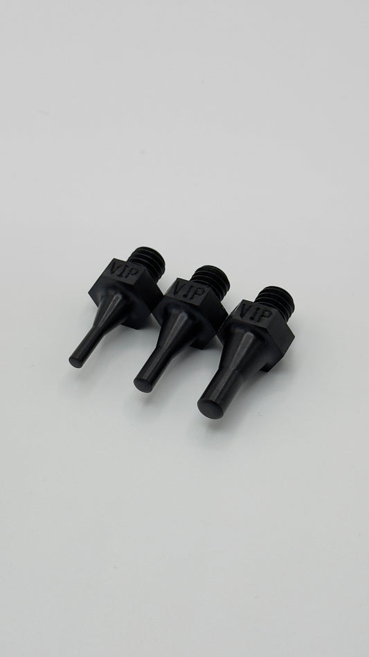VIP PEEK TIP Set - 3 Pieces - Screw On Interchangeable Tips