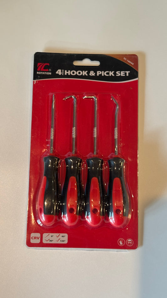Hook & Pick set 4 piece