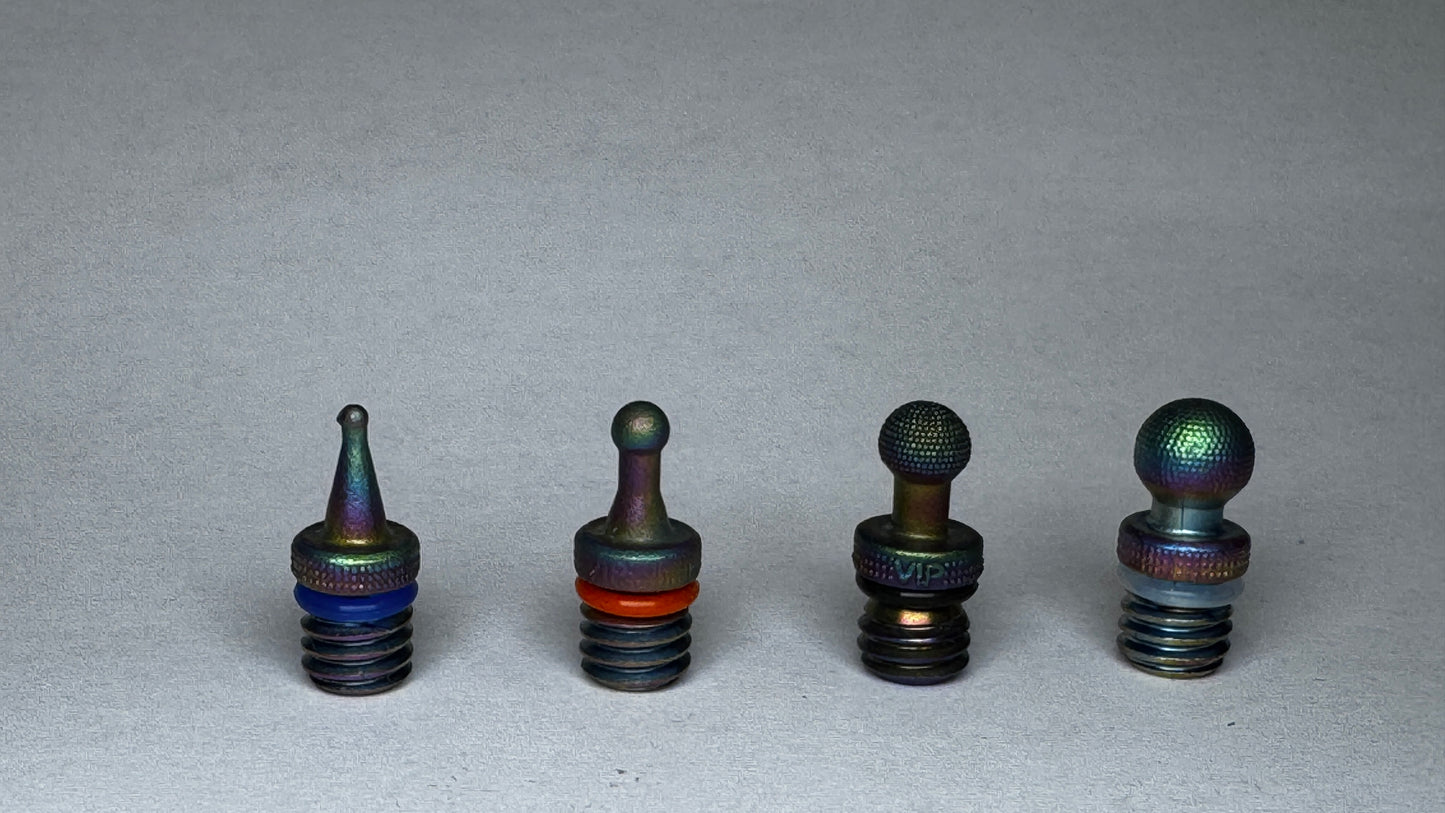 VIP 3/8" Traction Pushing Tips #2 #4 #6 #8 - 5/32" - Screw On Interchangeable Tip