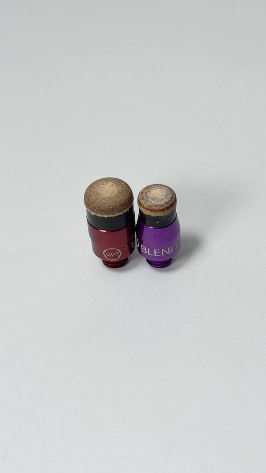 VIP Leather Blending Tips - Screw On Interchangeable Leather Tip Set