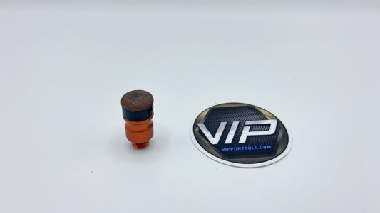 VIP Leather Pushing Tip - Screw On Interchangeable Leather Tip 13mm 1/2"