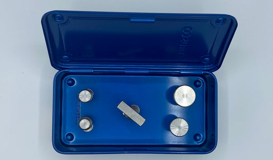 VIP Metal Heads - Cold Glue Tab Set With Magnetic Storage Box