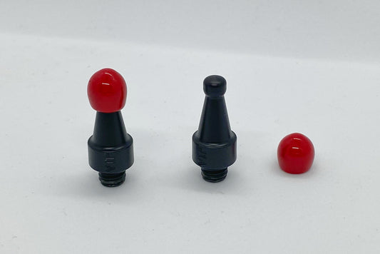 VIP Light Dome BLACK MAMBA Pushing Tip - Screw On Interchangeable Tip