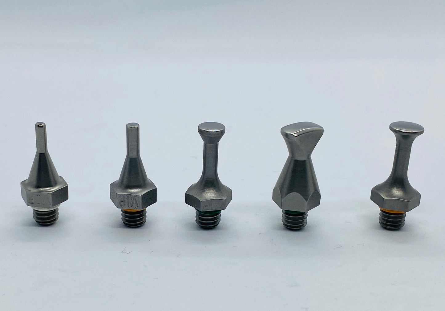 VIP Stainless Steel Set - 7 Pieces - Screw On Interchangeable Tips