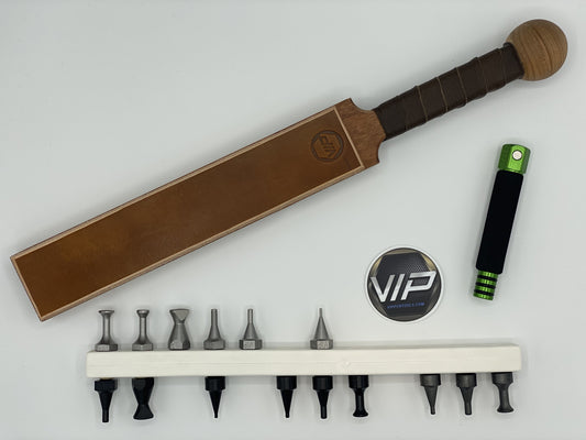 VIP BUNDLE - VIP 3.0 Knockdown, HD Paddle and ULTIMATE Knockdown Set & Free 24 Tip Holder