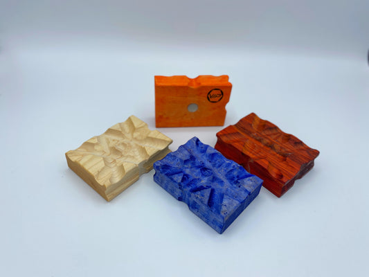 VIP Thin Magnetic Support Block - Hardwood