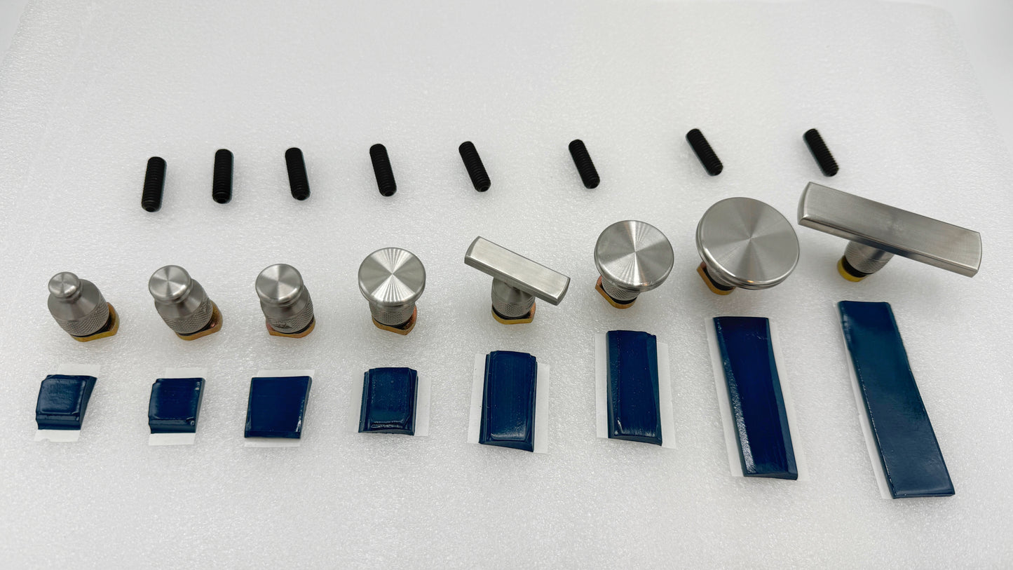 VIP Metal Heads - Cold Glue Tabs WITH VIP Cold Glue  - 9 Sizes Sold Separately