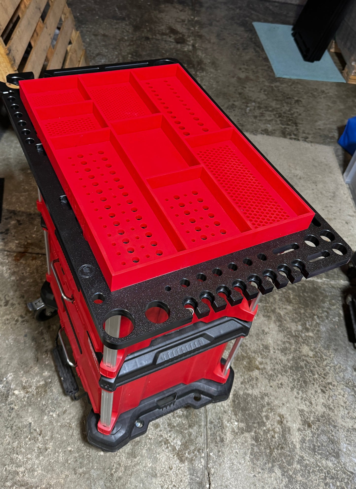 VIP TABLE TOP for Milwaukee PACKOUT Tool Cart 2nd Generation - One Piece