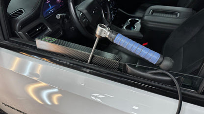 VIP XL CARBON FIBER WINDOW GUARD PROTECTOR - Approx. 18" × 14"