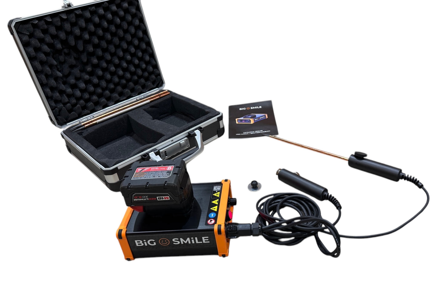 BIG SMILE PDR CORDLESS Stretch Metal Shrinking Tool