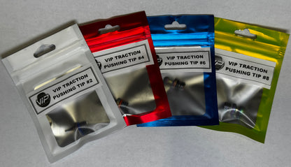 VIP 3/8" Traction  Pushing Tips #2 #4 #6 #8 - 5/32" - Screw On Interchangeable Tip
