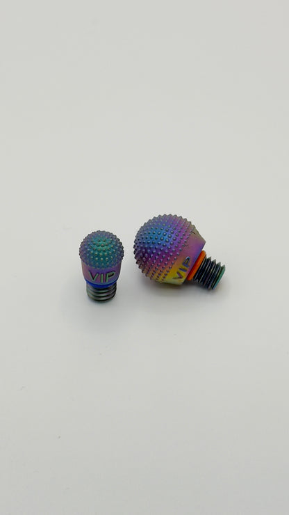 VIP Star Series RAINBOW Pushing Tip Set - Screw On Interchangeable Tip