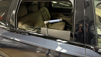 VIP XL CARBON FIBER WINDOW GUARD PROTECTOR - Approx. 18" × 14"