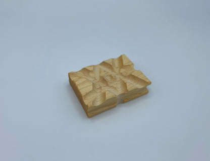 VIP Thin Magnetic Support Block - Hardwood