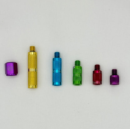 VIP TOOL EXTENSION SET OF 5 - 0.5", 0.75", 1", 1.5", 2" + KNOCKDOWN HEAD
