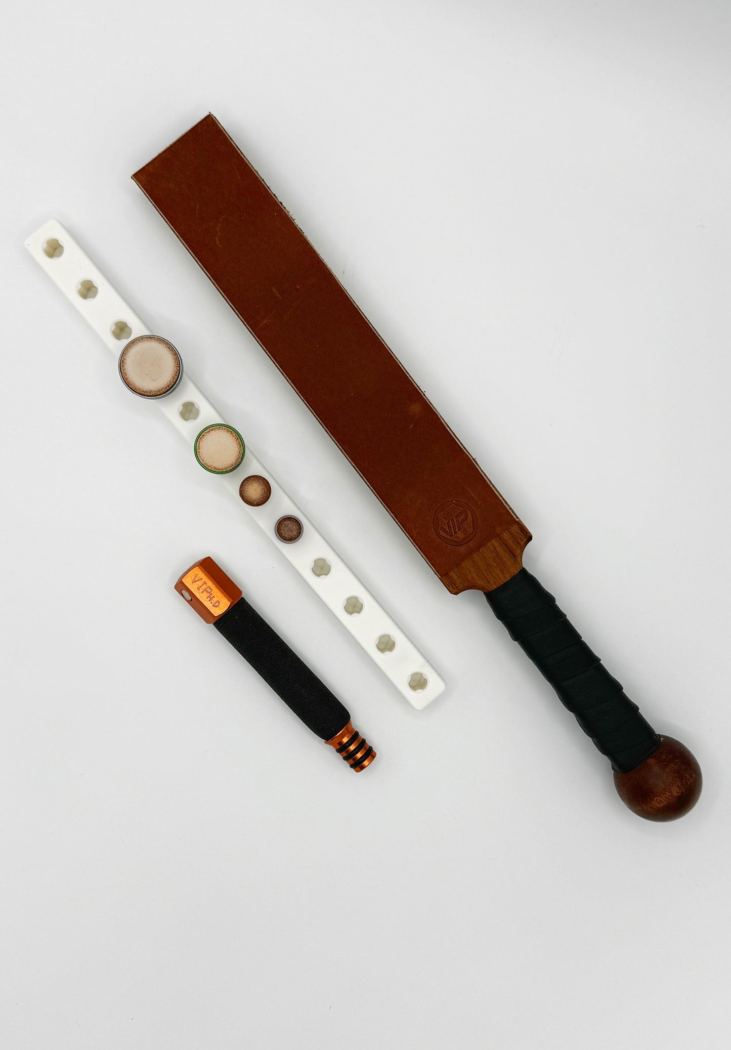 VIP BUNDLE - VIP HD Heavy Duty PDR Interchangeable Knockdown + HD Paddle & Leather Heads Set With FREE Tip Holder