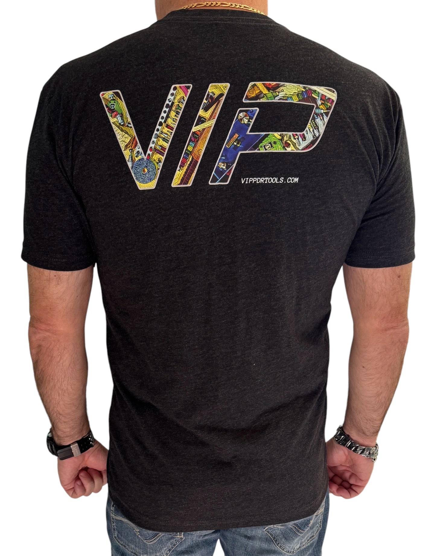 VIP T-Shirt - KEEP CALM and HAIL WILL COME - Vintage black