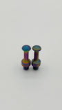 VIP Spectra Tip Pushing Tip Set - Flat and Dome shape- Screw On Interchangeable Tip