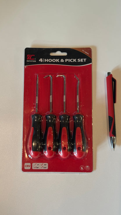 Hook & Pick set 4 piece