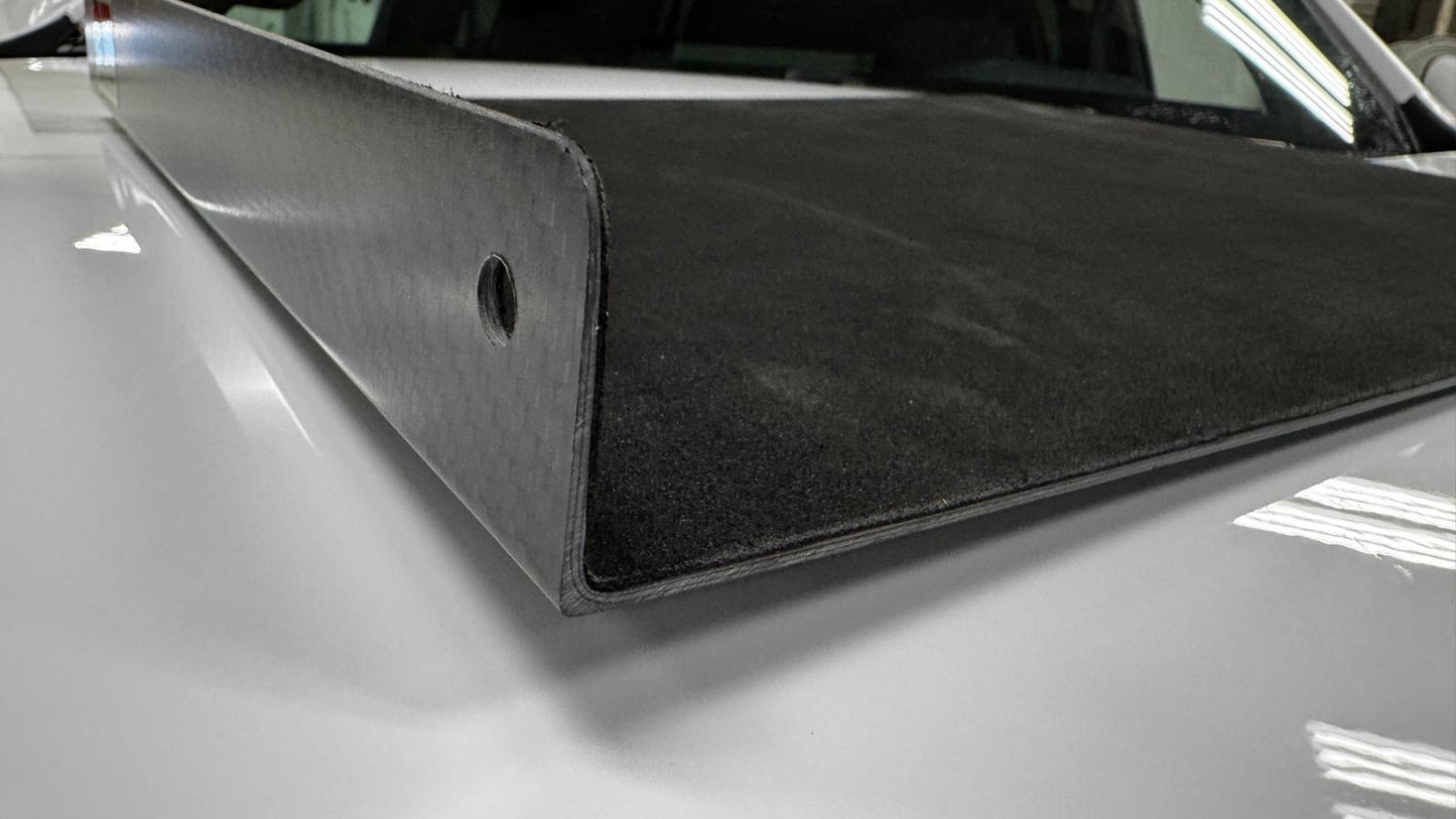 VIP XL CARBON FIBER WINDOW GUARD PROTECTOR - Approx. 18" × 14"