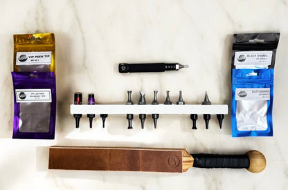 VIP BUNDLE - VIP ULTIMATE Knockdown Set - VIP 3.0 Knockdown  - Wood paddle & Free 24 Tip Holder