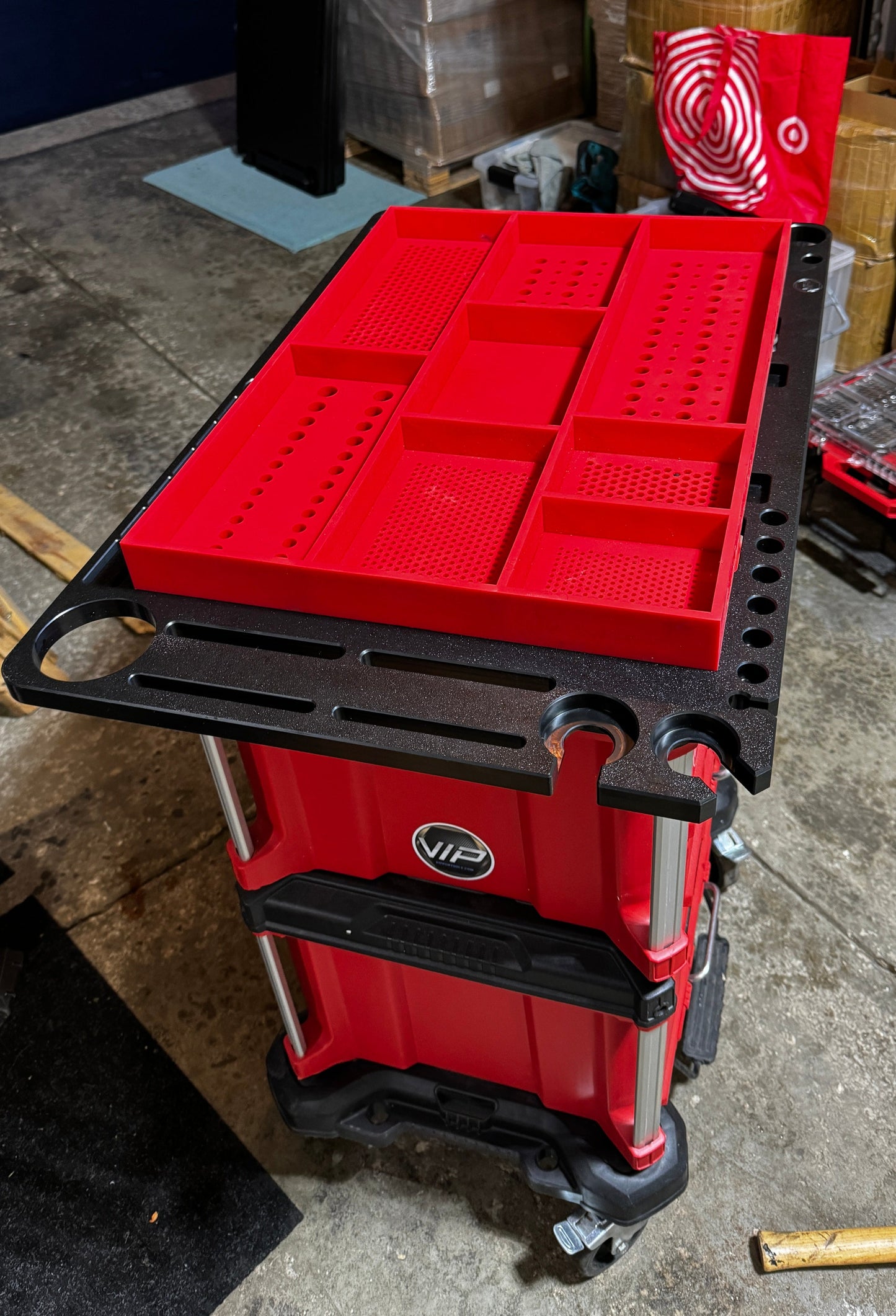 VIP TABLE TOP for Milwaukee PACKOUT Tool Cart 2nd Generation - One Piece