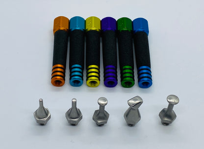 VIP 3.1 SHORT PDR Interchangeable Knockdown WITH Set of 5 Tips