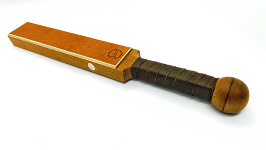 Large Wood Paddle 14.5" HD Version Exotic Wood