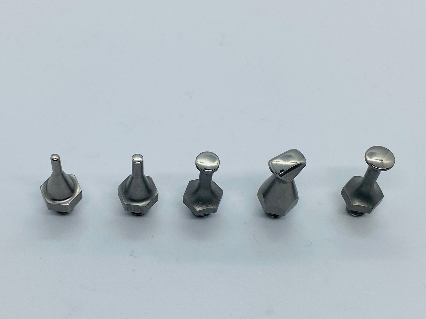 VIP Stainless Steel Set - 7 Pieces - Screw On Interchangeable Tips