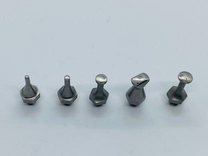 VIP Stainless Steel Set - 7 Pieces - Screw On Interchangeable Tips