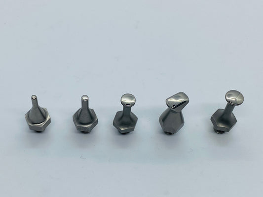 VIP Stainless Steel Set - 7 Pieces - Screw On Interchangeable Tips