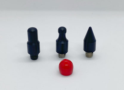 VIP 3/8 Black Mamba Series - Composite Screw On Interchangeable Pushing Tip Set