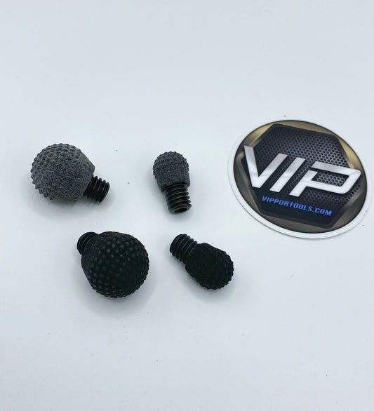 VIP Composite Star Series Pushing Tip Set of 4 - Screw On Interchangeable Tips