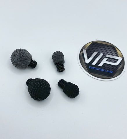 VIP Composite Star Series Pushing Tip set  of 4- Screw On Interchangeable Tips