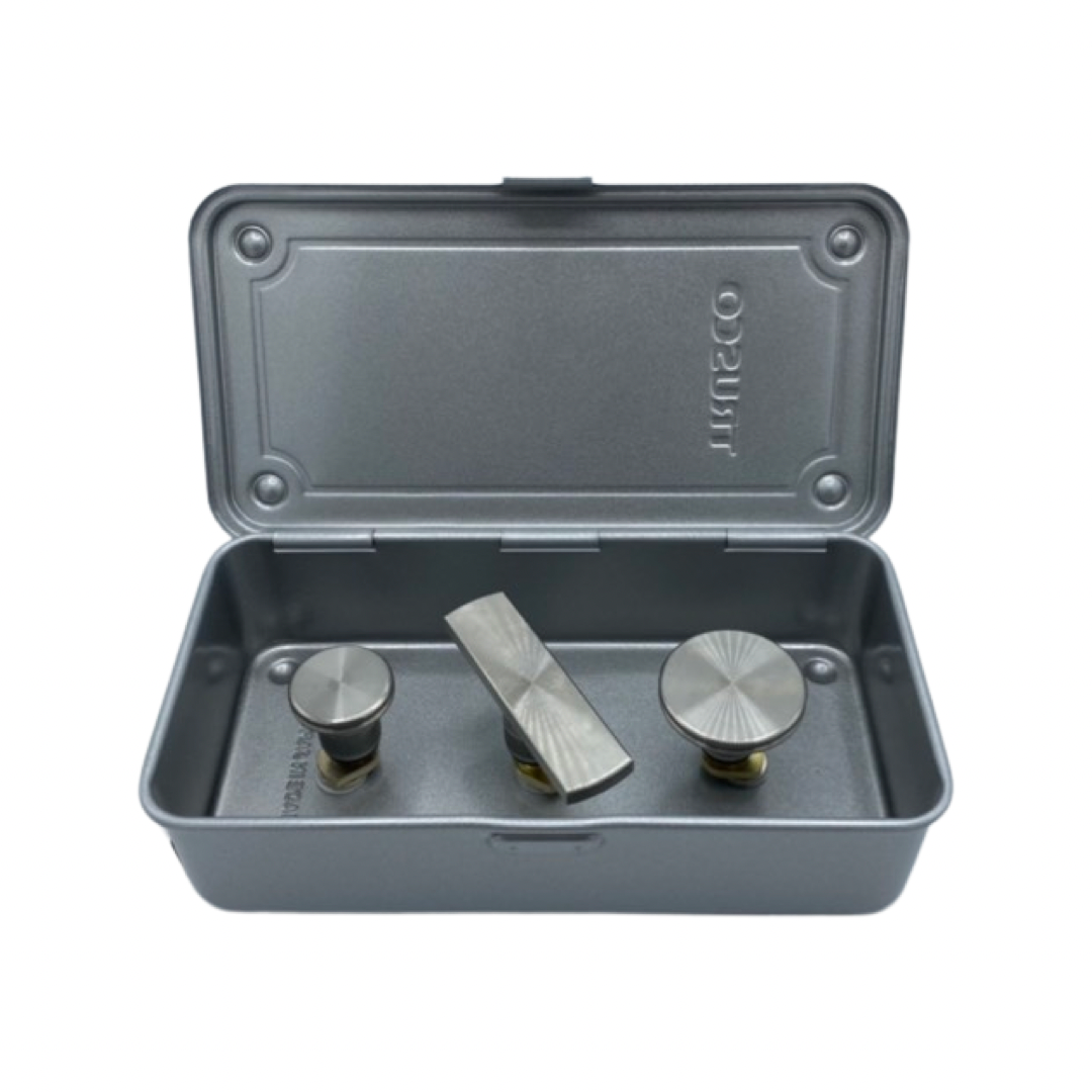 VIP LARGE Metal Heads - Cold Glue Tab Set With Magnetic Storage Box