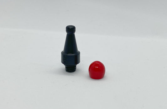 VIP Light Dome BLACK MAMBA Pushing Tip - Screw On Interchangeable Tip