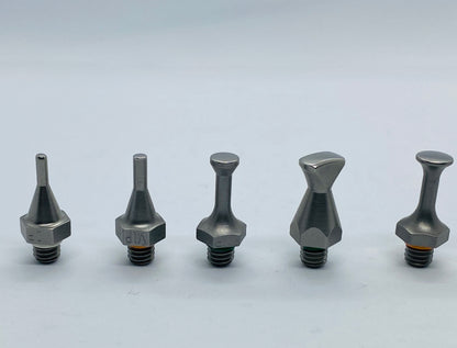 VIP Stainless Steel Set - 7 Pieces - Screw On Interchangeable Tips