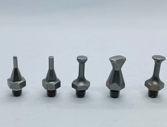 VIP Stainless Steel Set - 7 Pieces - Screw On Interchangeable Tips